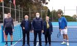 Fognini e Mager inaugurano il nuovo campo del Tennis Club Ospedaletti