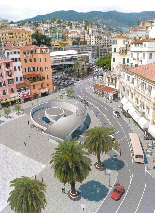 Il parcheggio sotto piazza Eroi Sanremesi diventa realtà