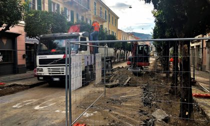 Via Roma a Diano sarà pedonale tutti i pomeriggi alla fine dei lavori