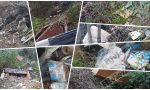 Carcasse di scooter, divani e montagne di rifiuti: a Ventimiglia una discarica a cielo aperto