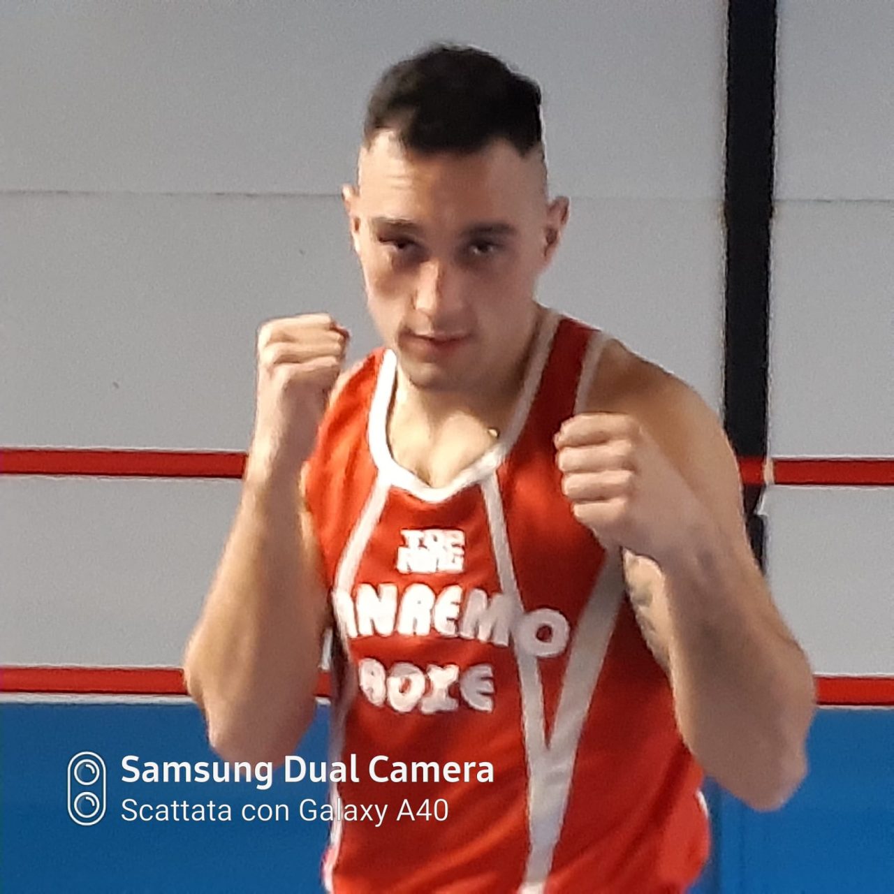 Il Sanremese Alessio Lugarà della Sanremo Boxe agli Assoluti d’Italia ad Avellino