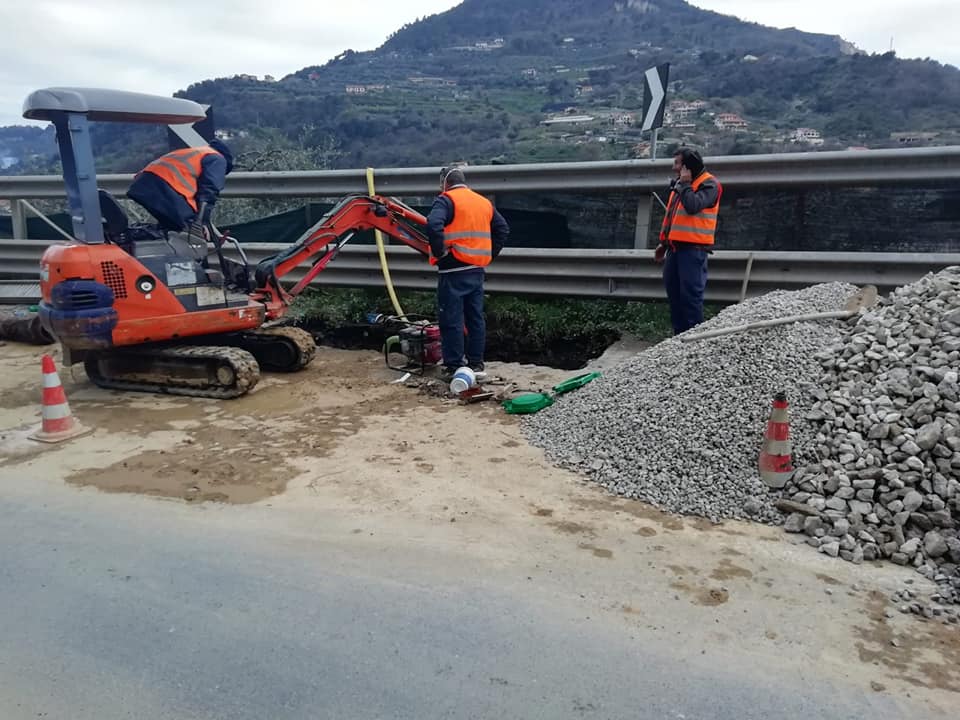 Black out idrico per lavori urgenti, a inizio febbraio, a Ventimiglia