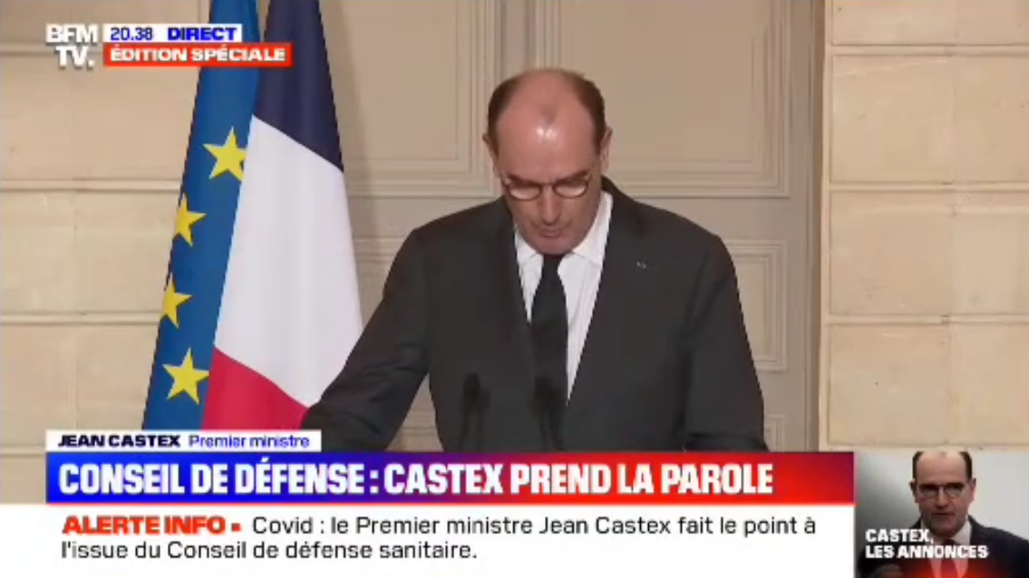 Il primo ministro francese annuncia: “in Francia solo col tampone, tranne i frontalieri”