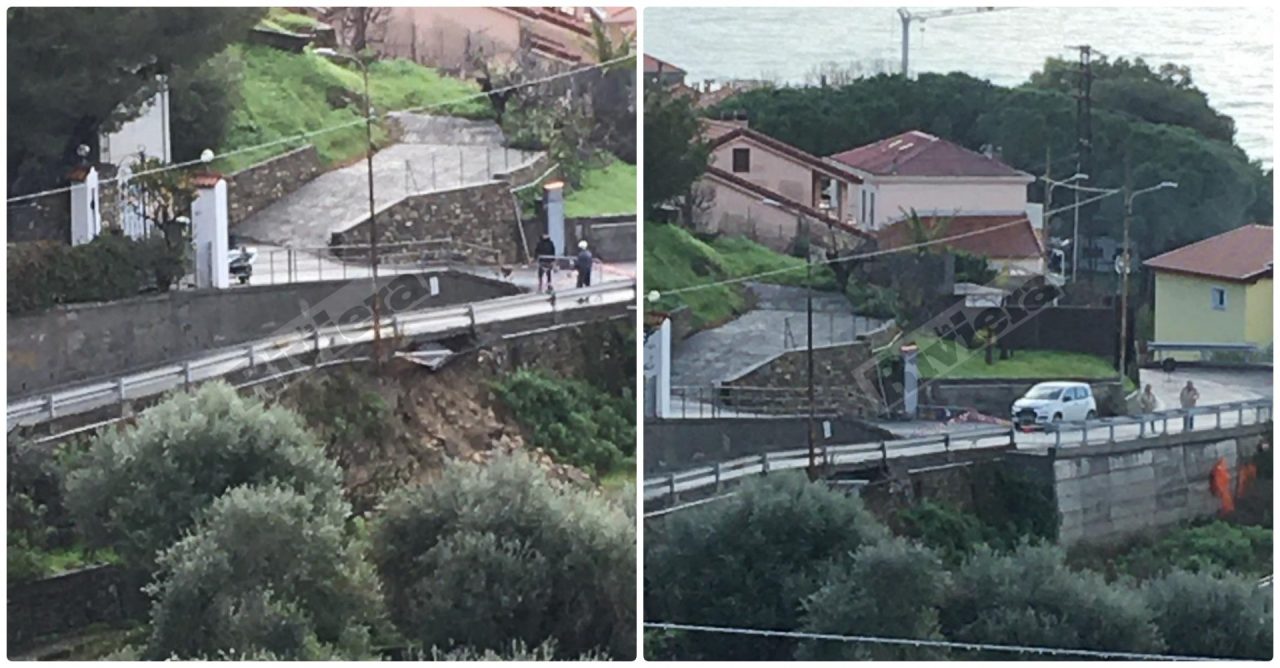 Maltempo: Bussana Vecchia raggiungibile da via Armea-carcere, dopo il crollo della strada