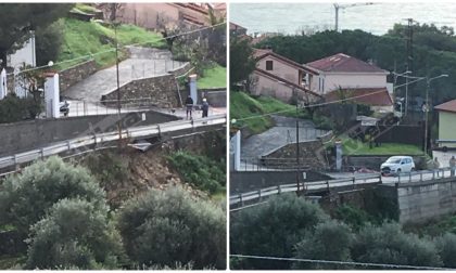 Maltempo: Bussana Vecchia raggiungibile da via Armea-carcere, dopo il crollo della strada