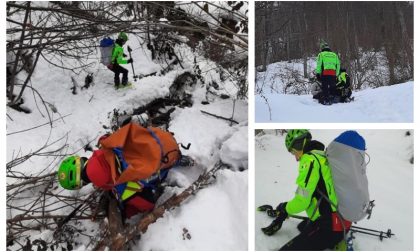 Dispersi passano la notte al freddo in montagna soccorsi oggi in ipotermia