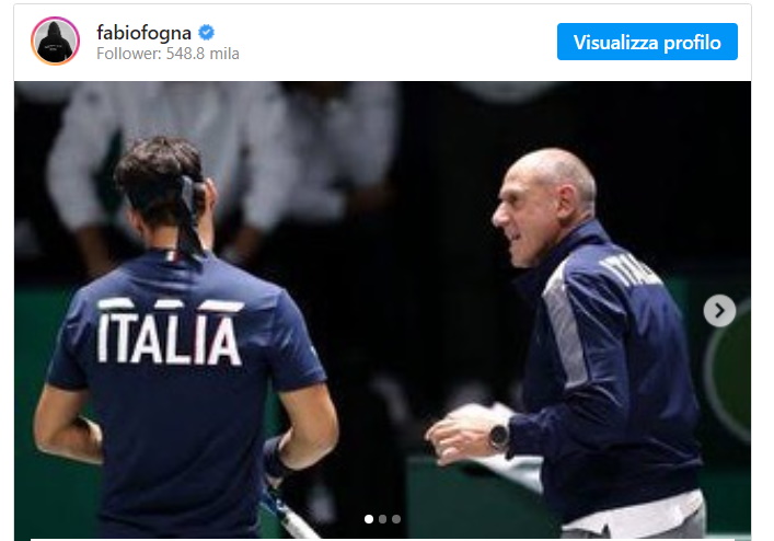 Dopo 20 anni Barazzutti non è più il Capitano di Davis: il “grazie” di Fabio Fognini