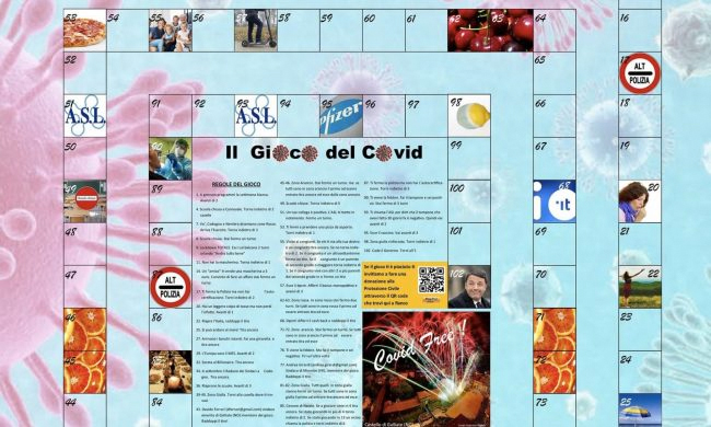 Non hai la mascherina torna indietro di 1 casella: nasce il gioco del covid