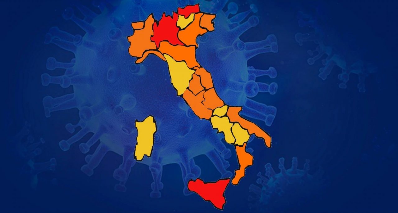 Si ritorna in zona Arancione. Ok agli  spostamenti nelle seconde case anche fuori Regione