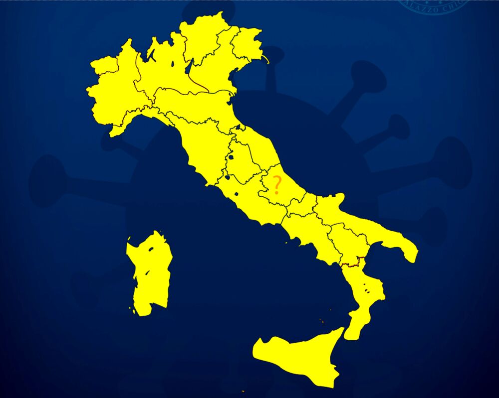 Oggi e domani zona gialla “rinforzata” ecco cosa si può fare
