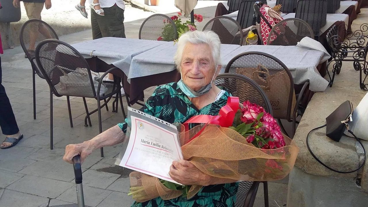 Addio a Maria Emilia Rebaudo, aveva 100 anni