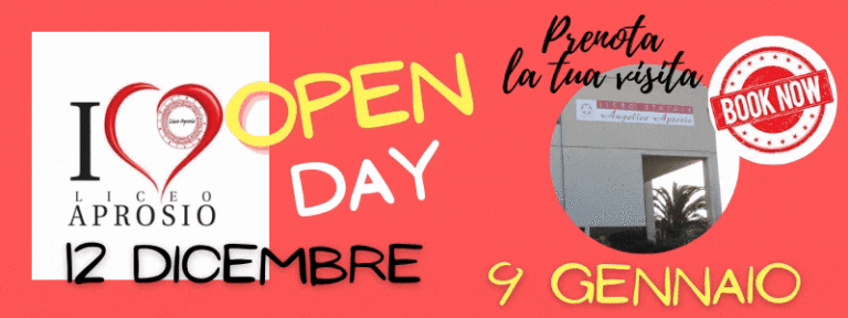 Open day online per il Liceo Aprosio di Ventimiglia