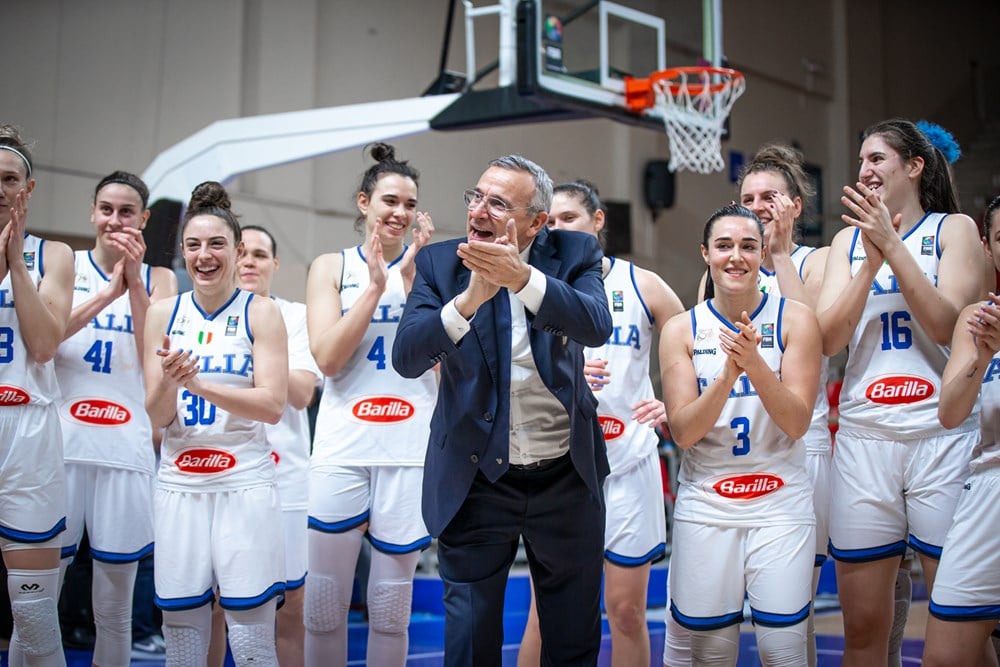 Una bordigotta nella nazionale di basket femminile agli Europei