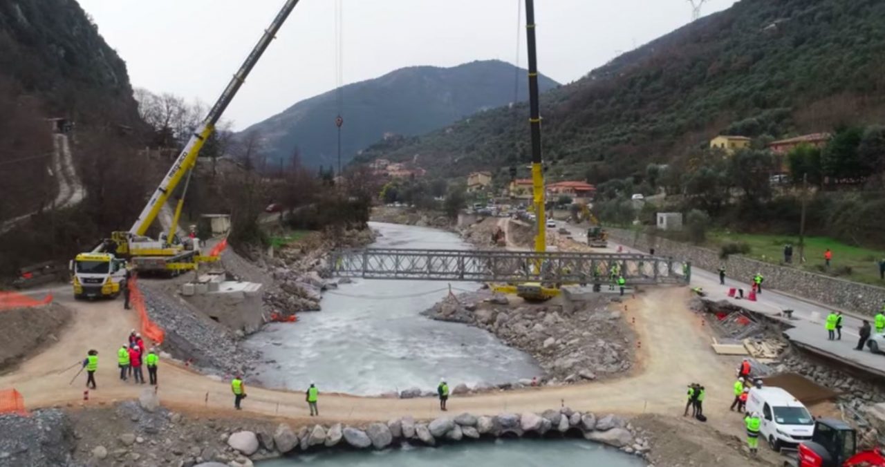 La Francia annuncia il calendario dei lavori per ripristinare la viabilità in val Roya. Video