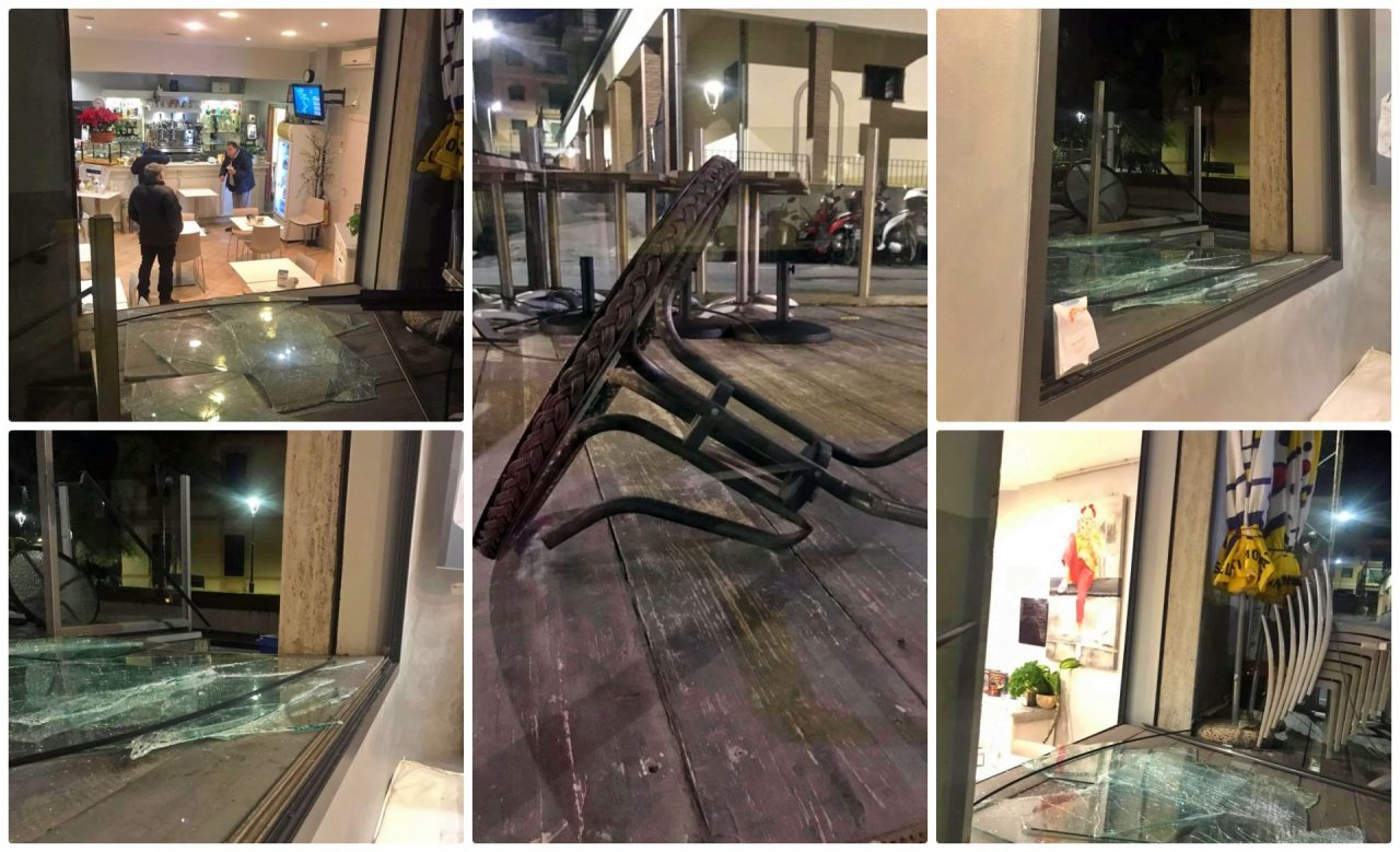 Ondata di furti nella notte tra Bussana e Arma di Taggia. Foto e testimonianze