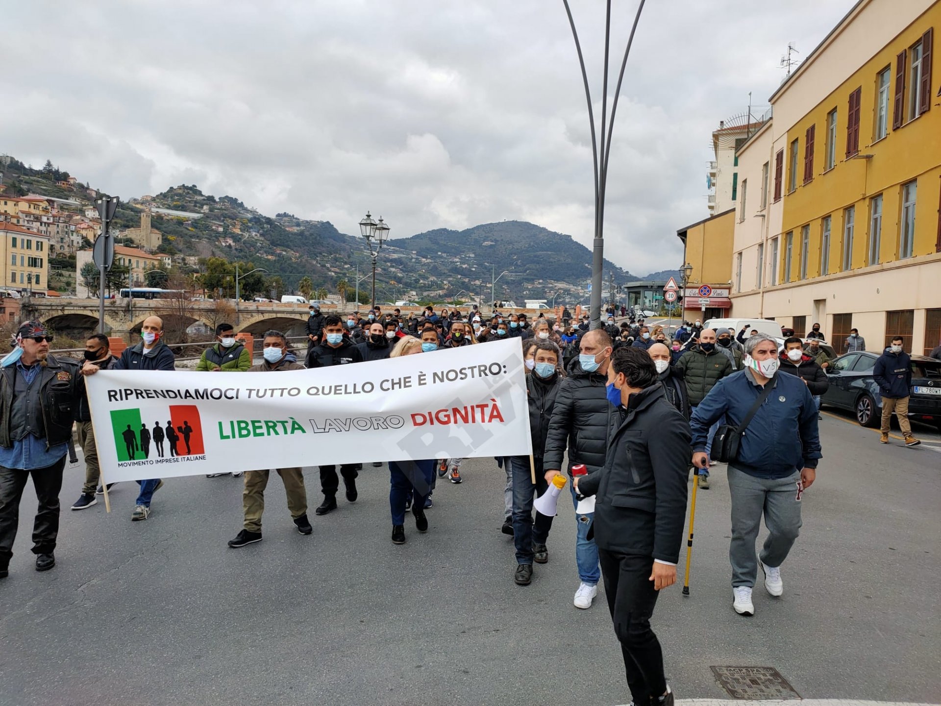 Partite Iva Ventimiglia ristoratori protesta manifestazione_05