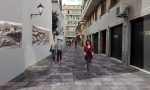La "rue pietonne" di Ventimiglia inizia a prendere forma