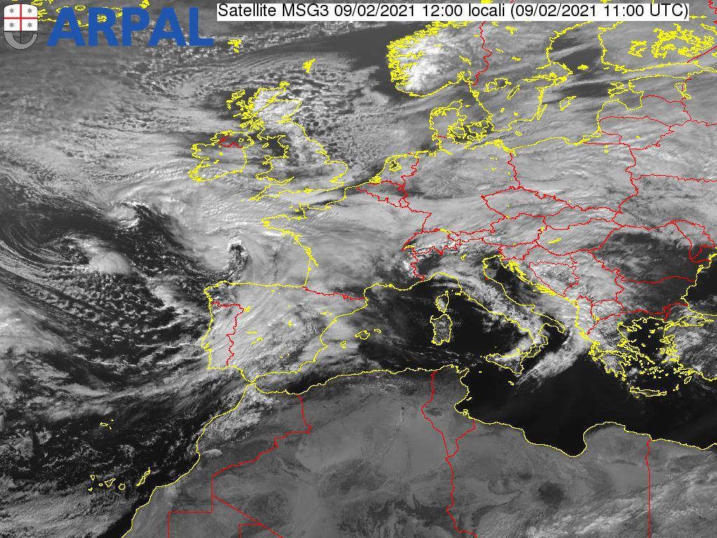 Pioggia e vento in attesa per la giornata di domani