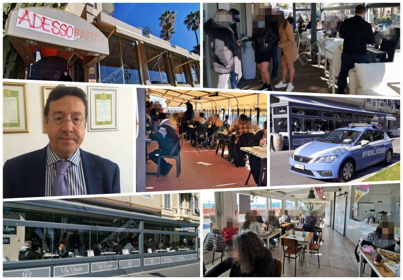 Ristoranti aperti e pienone di francesi, il Questore di Imperia: “Una sconfitta per tutti”