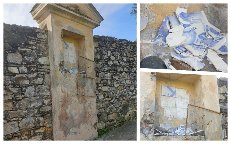 Vandali distruggono edicola storica di Porto