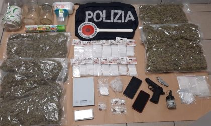 Giovani arrestati con 2 kg di marijuana nel trolley