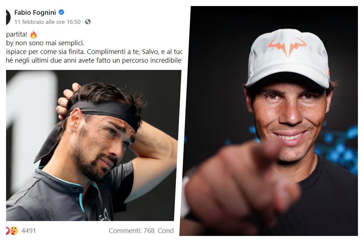 Mezze scuse di Fognini con Caruso e sulla vittoria di oggi: “Non mi aspettavo di giocare così”