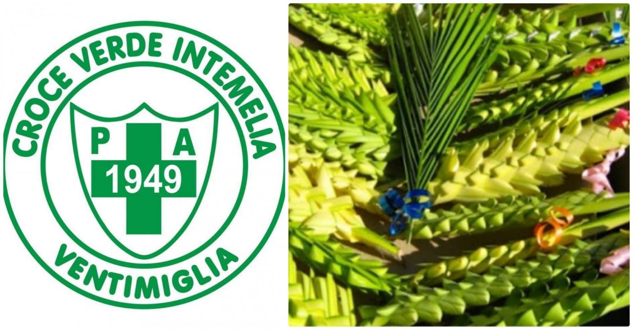 Domenica delle palme e beneficienza a favore della Croce Verde Intemelia
