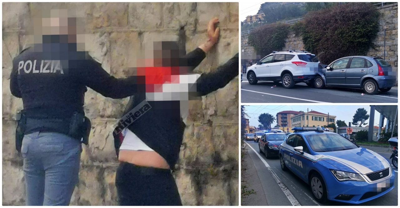 Tampona automobilista e lo aggredisce, poi si scaglia contro poliziotti e carabinieri, arrestato