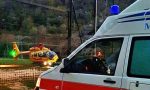 Incidente in moto a Pigna, 50enne in elicottero al Santa Corona