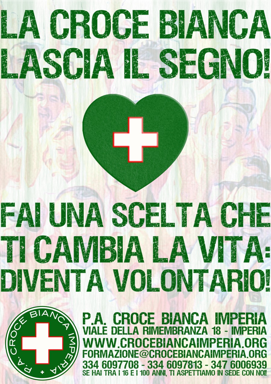 Croce Bianca dalla settimana prossima il via al corso per i nuovi volontari