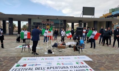 Le Partite Iva scendono in piazza a Sanremo e lanciano l'ultimatum a Draghi