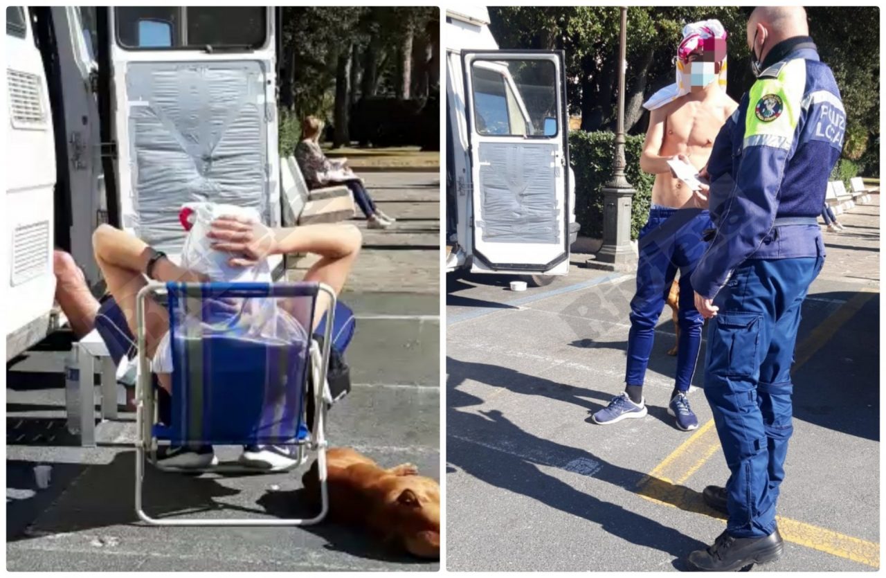 Da Antibes a Diano Marina per la tintarella: 500 euro di multa a due francesi