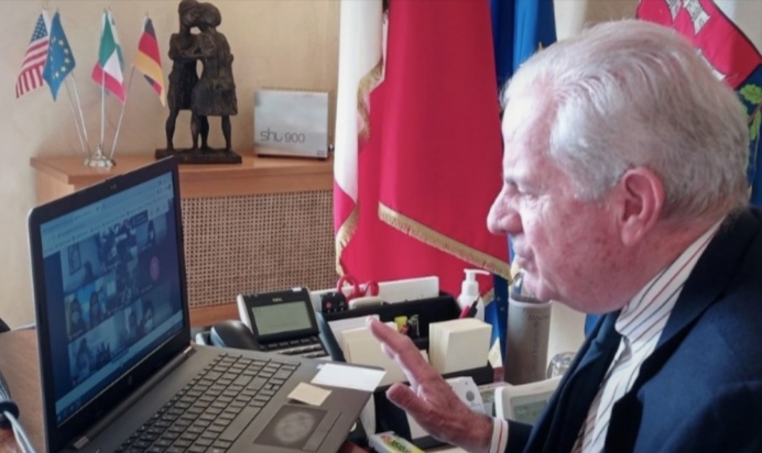 Sindaco Scajola incontra il Consiglio Comunale dei Ragazzi