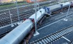 Treno deragliato: merci ripartito per la Francia, al via rimozione vagoni cisterna