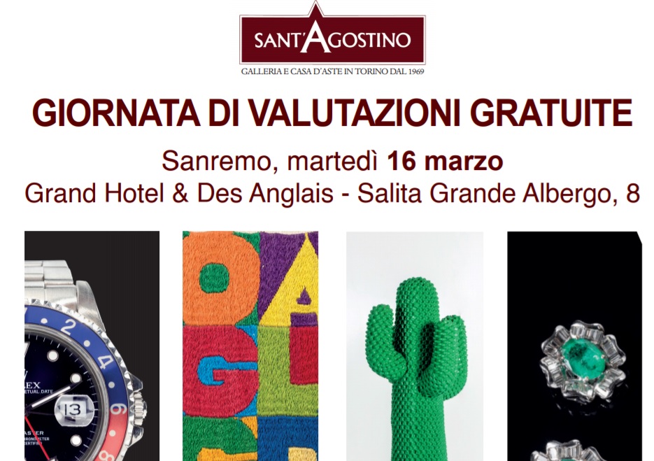 Gioielli, arte e orologi domani giornata di valutazioni gratuite a Sanremo