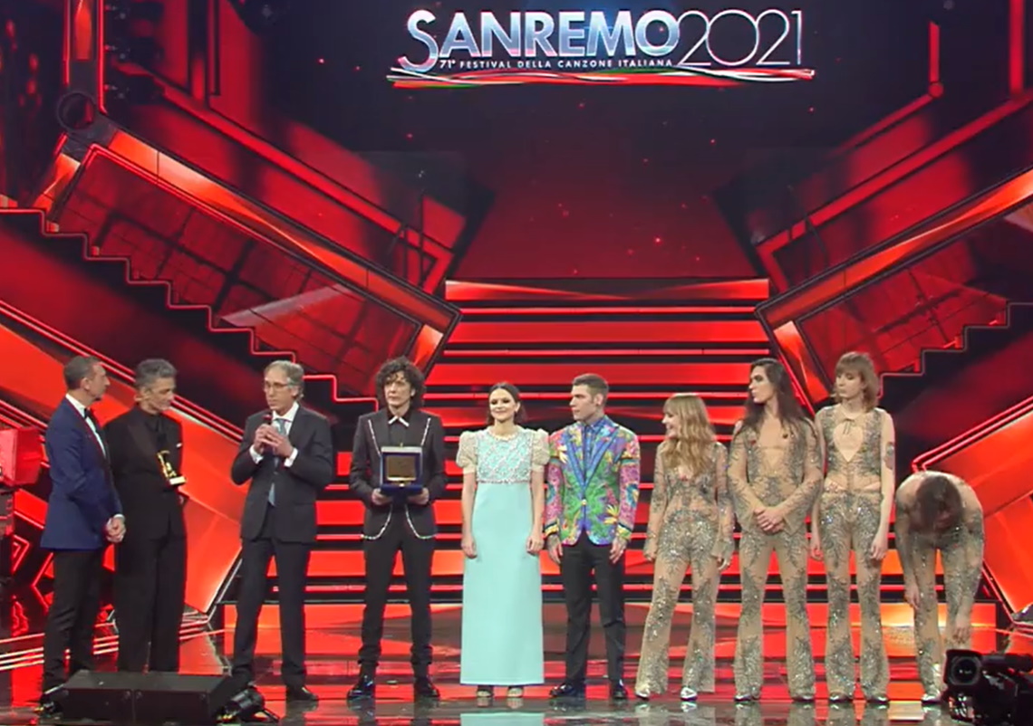 Serata finale 13,2 milioni di italiani hanno guardato il Festival share al 49,9%