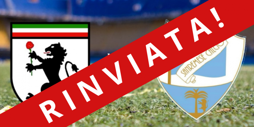 Rinviata per Covid la partita della Sanremese