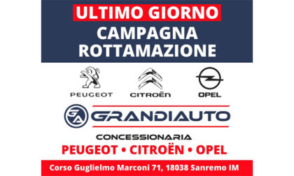 GrandiAuto Sanremo, ultimo giorno della campagna rottamazione