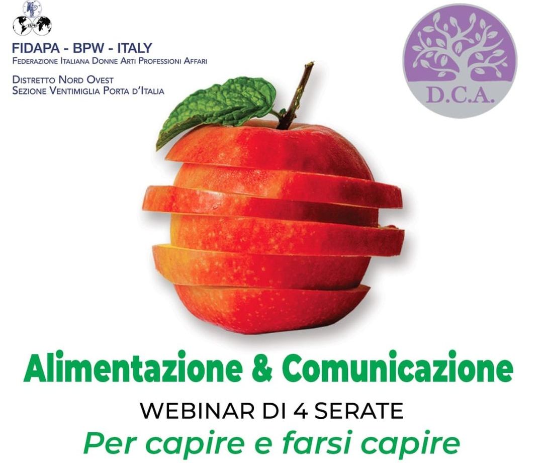 Un webinar di quattro serate sui disturbi del comportamento alimentare