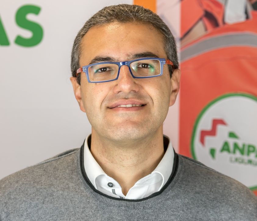 Diego Marrese vice presidente di Anpas (l’associazione delle pubbliche assistenze) in Liguria