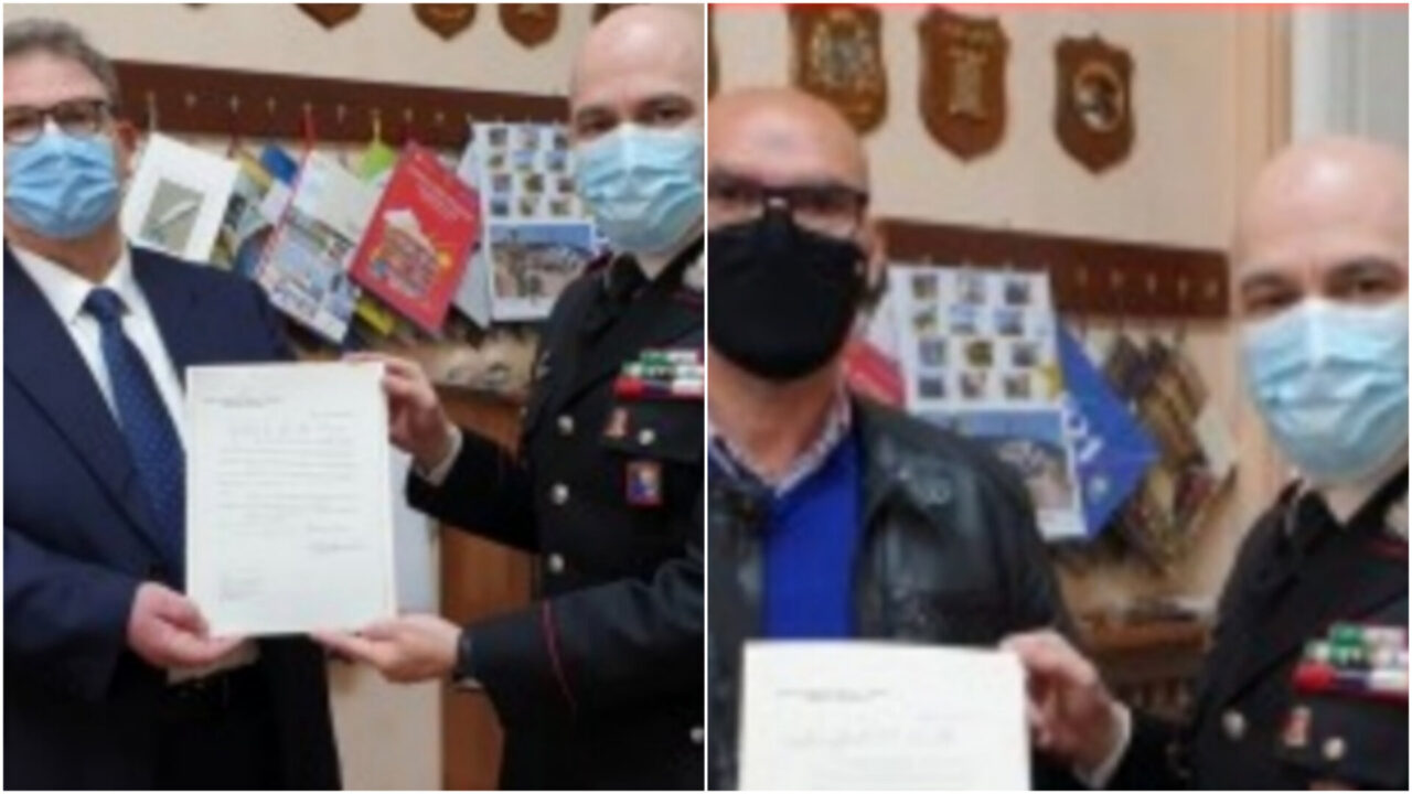 In congedo due storici militari dei Carabinieri