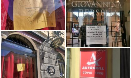 Covid e restrizioni: l'ironia viaggia sulle vetrine di bar, ristoranti e negozi chiusi