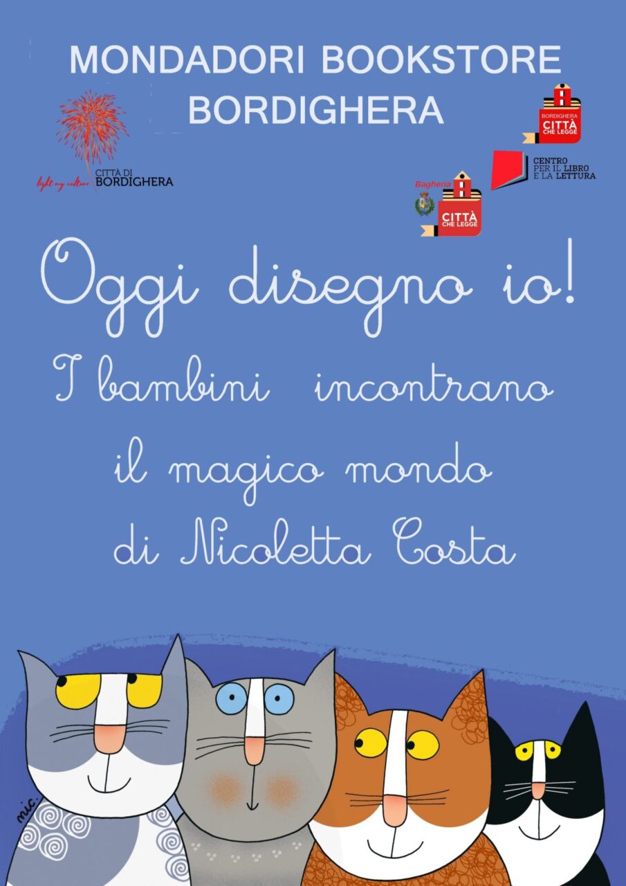 Bimbi di Bordighera con “Oggi disegno io”