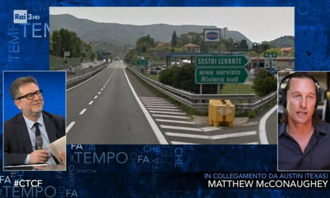 Matthew McConaughey e quell’incidente in moto in Liguria