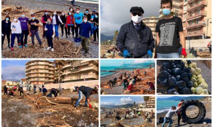 Domenica 25 aprile pulizia straordinaria delle spiagge a Ventimiglia