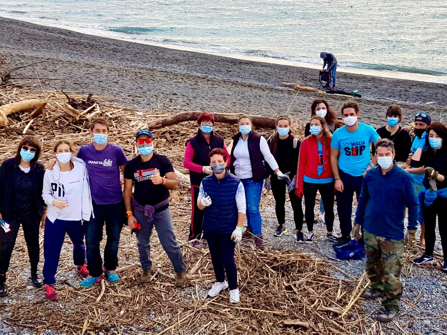 Pulizia spiagge Ventimiglia aprile 2021_06