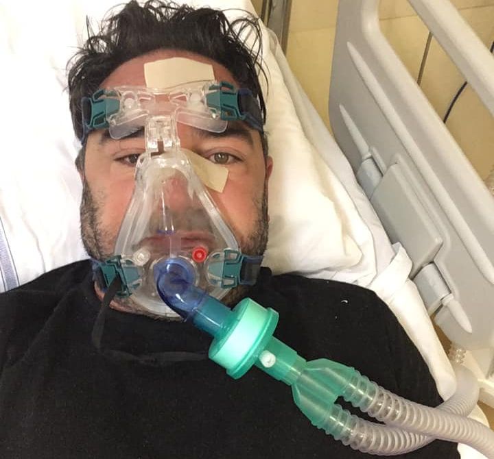 Covid: il dramma del 44enne Roberto Vallepiano: “E’ stata un’andata e ritorno dall’inferno”