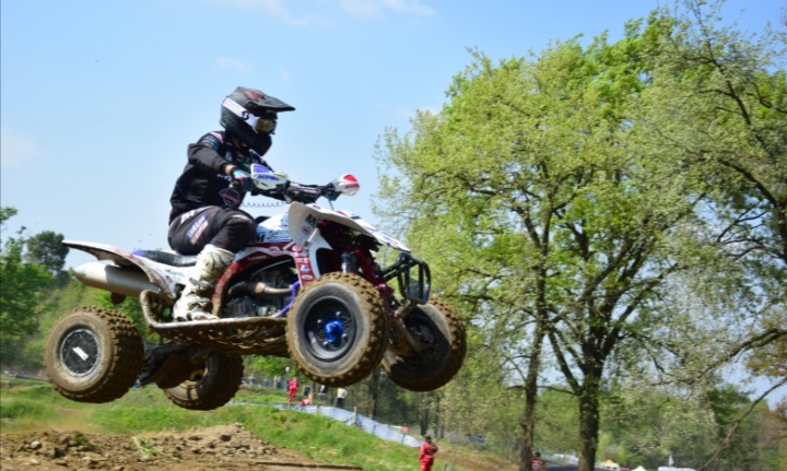 Patrick Turrini argento nella prima giornata di campionato quadcross