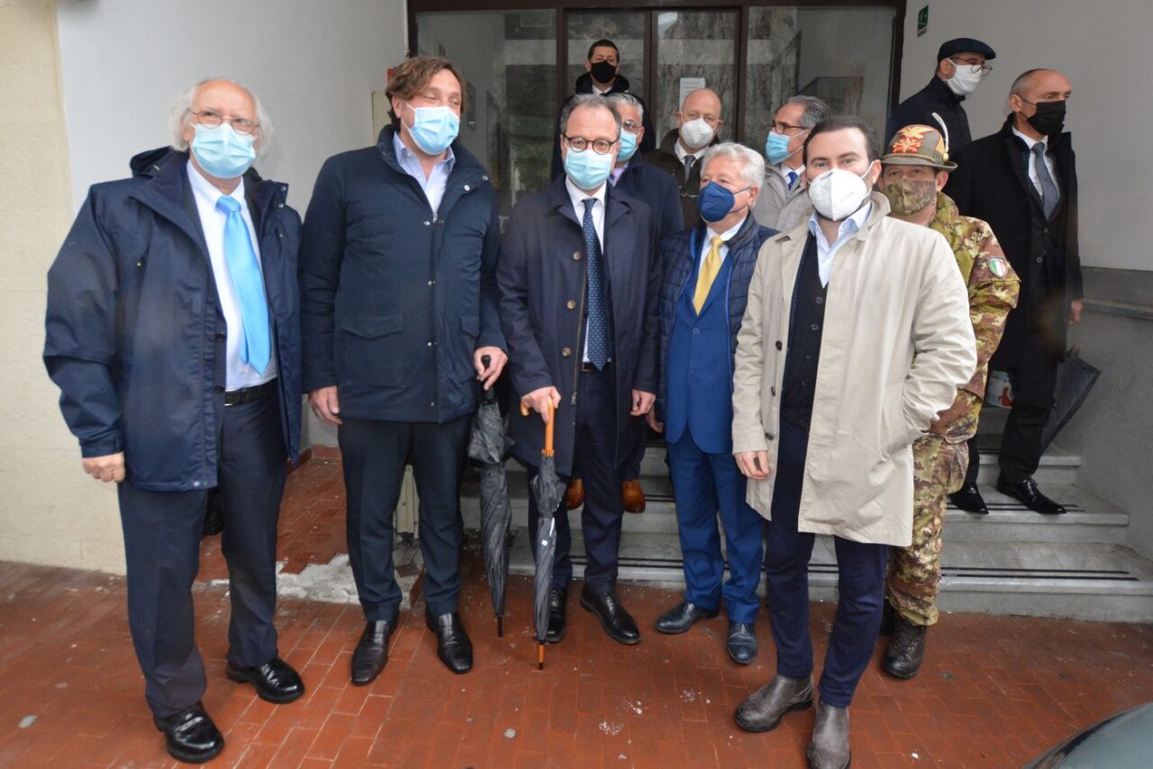 Il sottosegretario alla Difesa Mulè a Ventimiglia per un vertice con prefetto e sindaco
