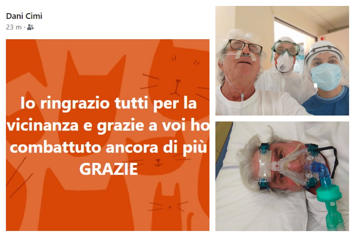 Guarito dal Covid Daniele Cimino: “La polmonite è passata”
